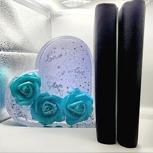 Heart Bookend Stand Resin Art